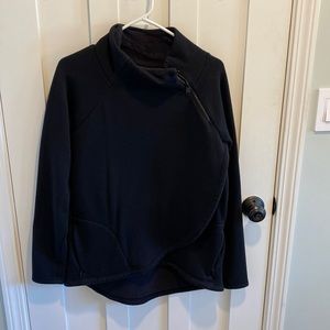 Athleta Cozy Karma Asymmetrical Pullover